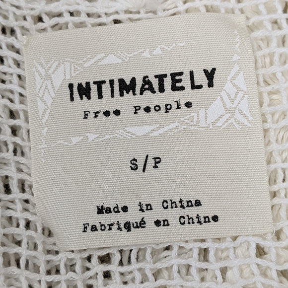 Intimately Free People Crochet Cover Up Dress S - Picture 4 of 8